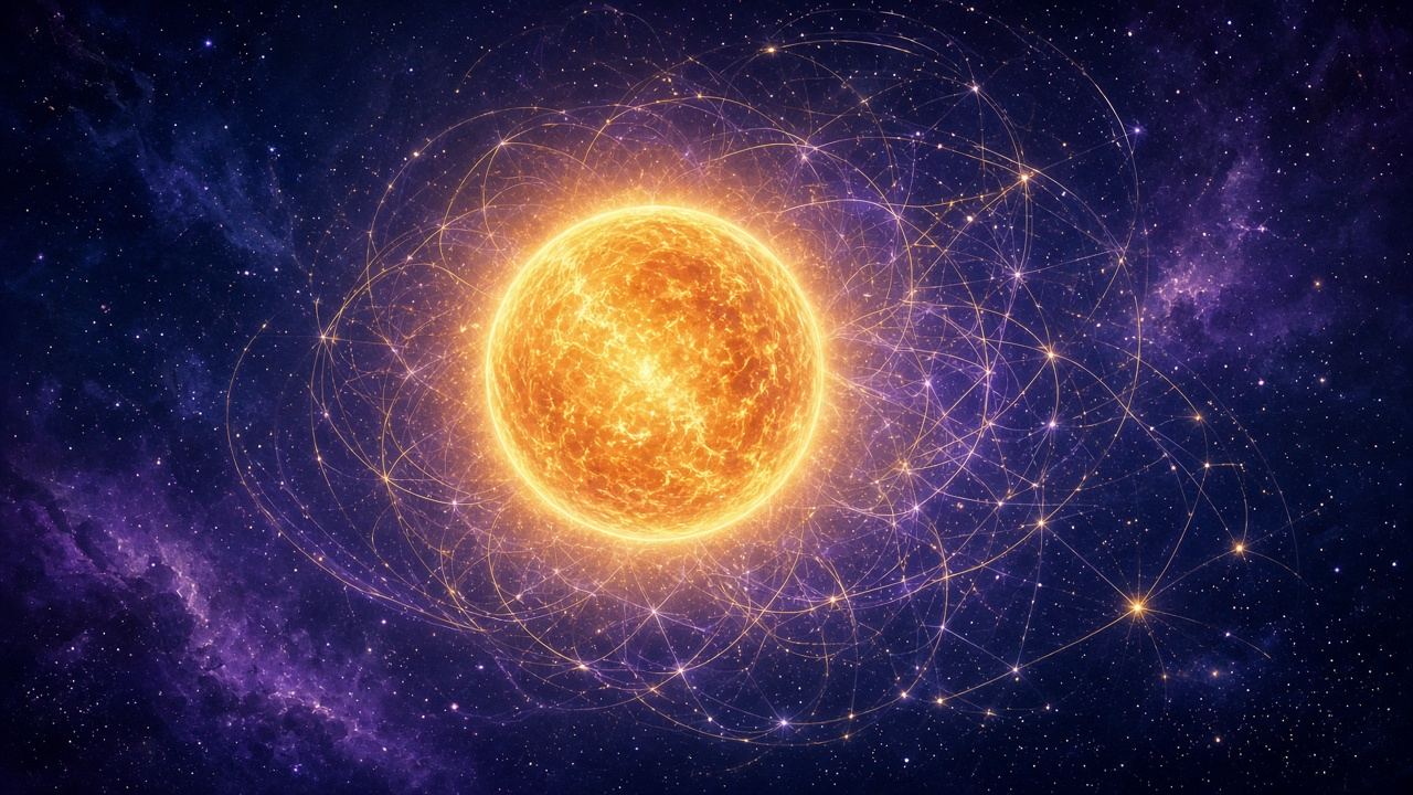 Original cosmic artwork for the Arcturian star family