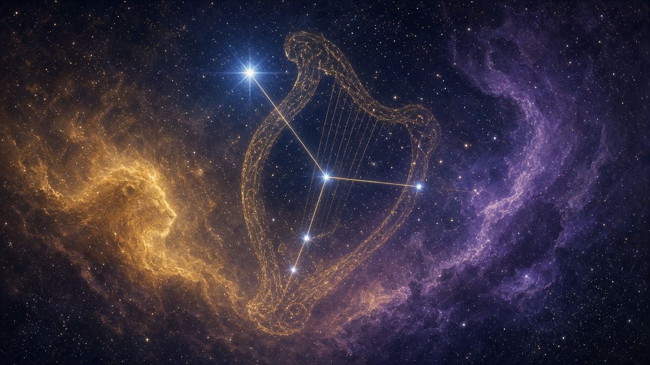 Original cosmic artwork for the Lyran star family